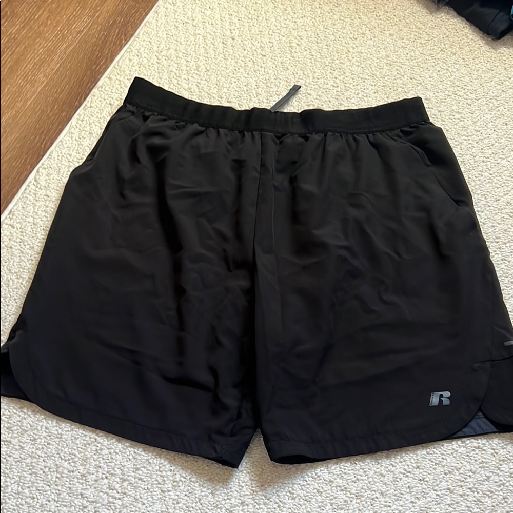Russell Athletic Men's Black Shorts
